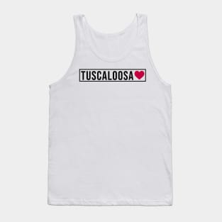 Tuscaloosa Alabama Sticker Tank Top